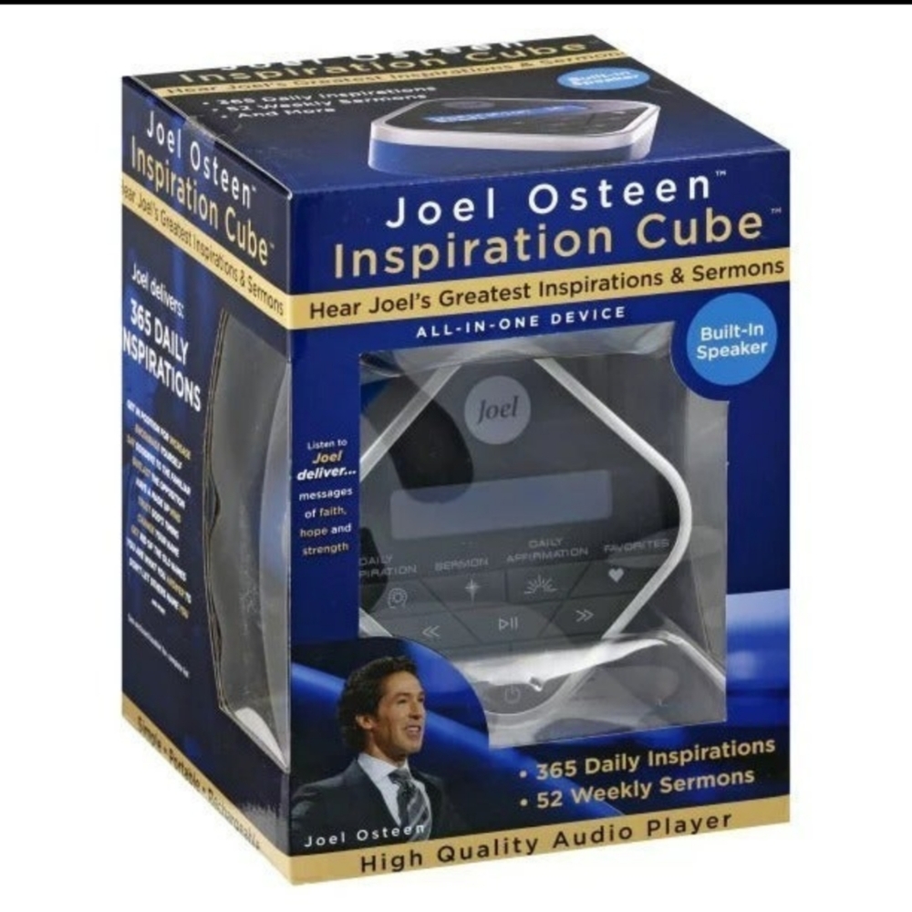 Joel Osteen Audio cube inspirations sermons affirmations 🆕